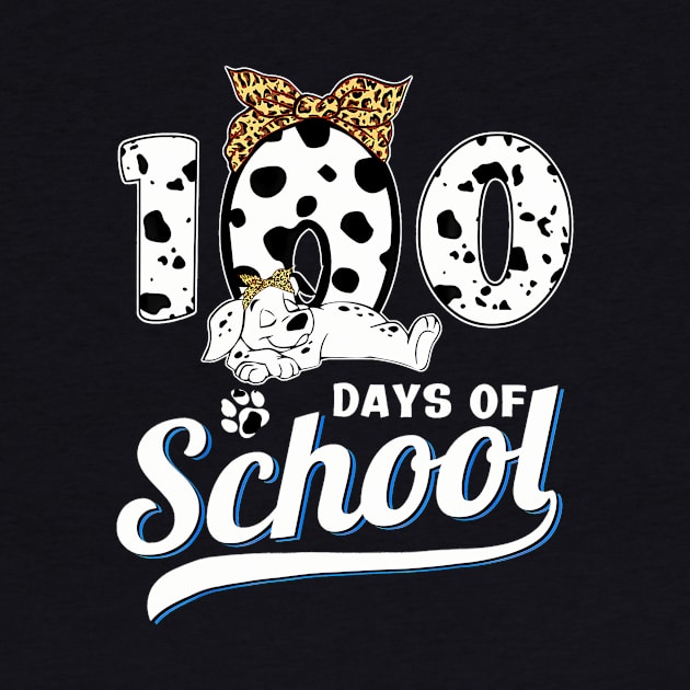 100 Days Of School Dalmatian Dog Boys Girls 100 Days Smarter by Saboia Alves